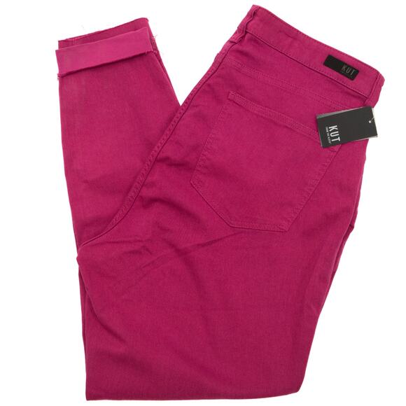 Kut From The Kloth High Rise Ankle Skinny Jeans Size 18 - Picture 3 of 12